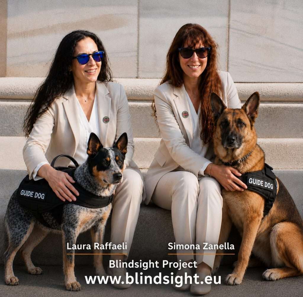 Laura Raffaeli e Simona Zanella di Blindsight Project